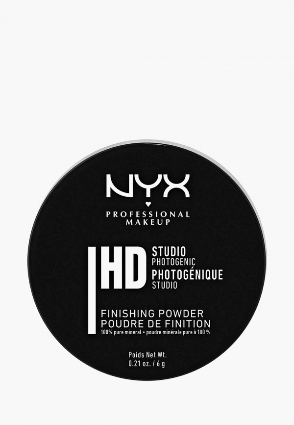 Nyx Professional Makeup Пудра рассыпчатая - Studio Finishing Powder, Минеральная, для фиксации макияжа, оттенок 01, Translucent, 6 г - фото 1