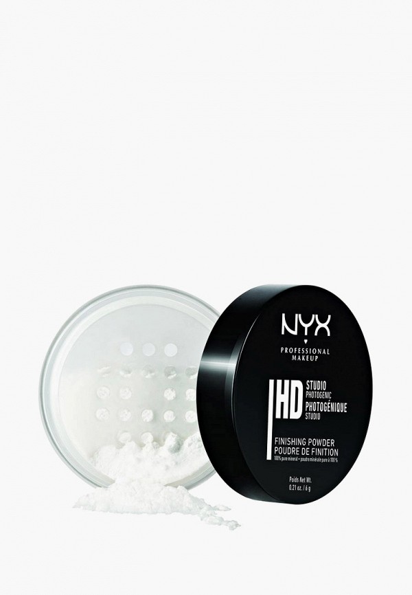 Nyx Professional Makeup Пудра рассыпчатая - Studio Finishing Powder, Минеральная, для фиксации макияжа, оттенок 01, Translucent, 6 г - фото 2