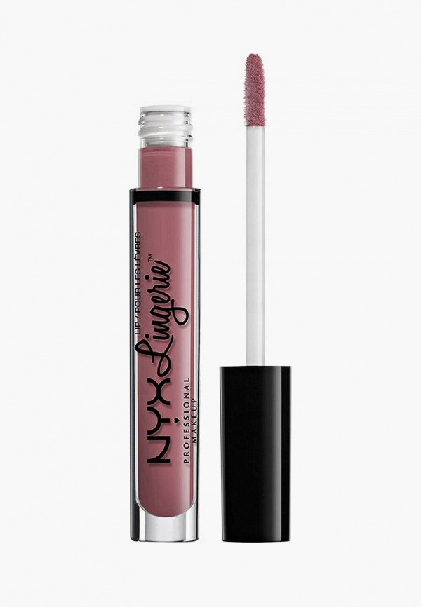 Nyx Professional Makeup Помада - жидкая Lip Lingerie, оттенок 02, Embellishment, 4 мл - фото 4