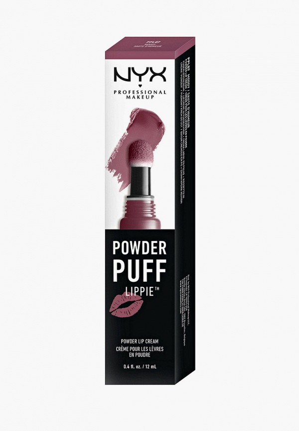Nyx Professional Makeup Помада - Powder Puff Lippie, оттенок 07, Moody, 12 мл - фото 3