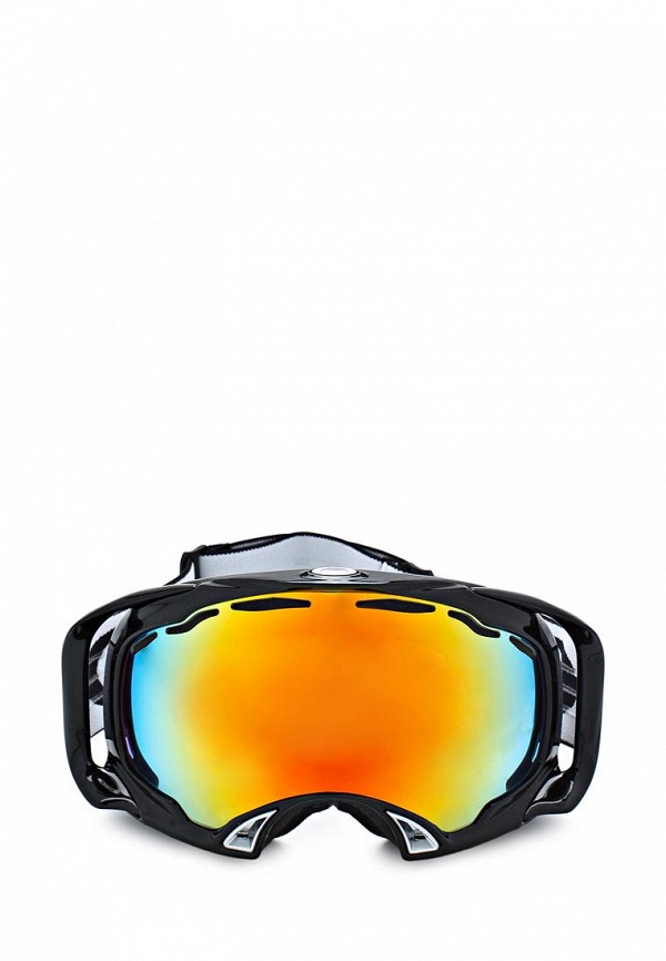 Oakley Маска горнолыжная - SPLICE JET BLACK w/ FIRE IRIDIUM - фото 1