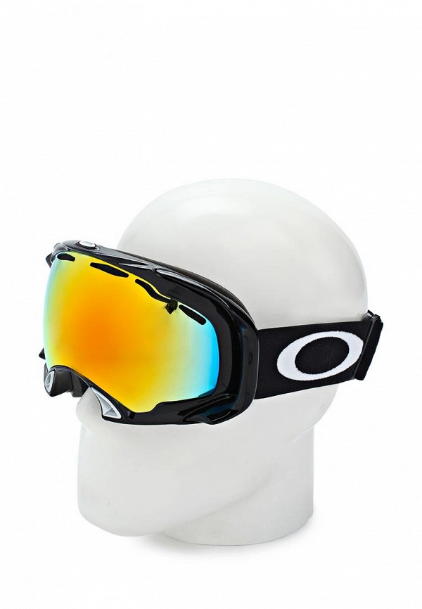 Oakley Маска горнолыжная - SPLICE JET BLACK w/ FIRE IRIDIUM - фото 3