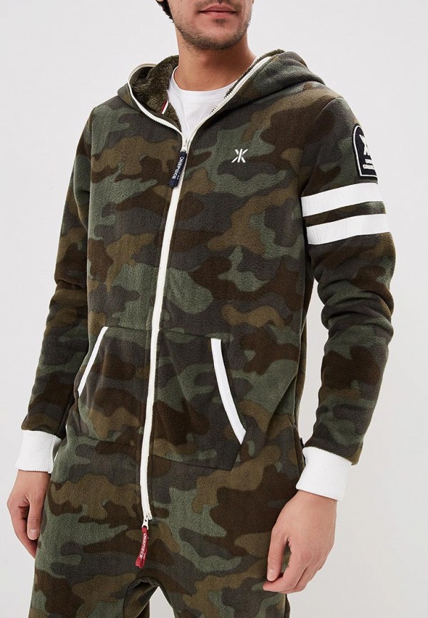 OnePiece Комбинезон - Alps Camo Teddy Jumpsuit - фото 2