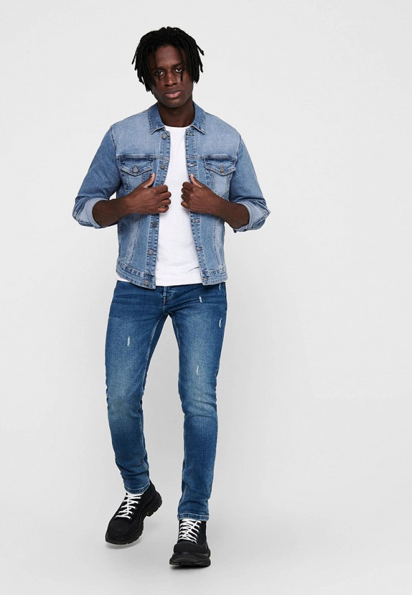 Only & Sons Куртка джинсовая - фото 2