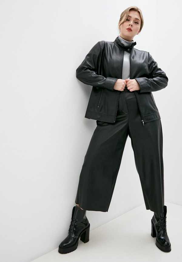 Persona by Marina Rinaldi Куртка кожаная - CARINI - фото 3