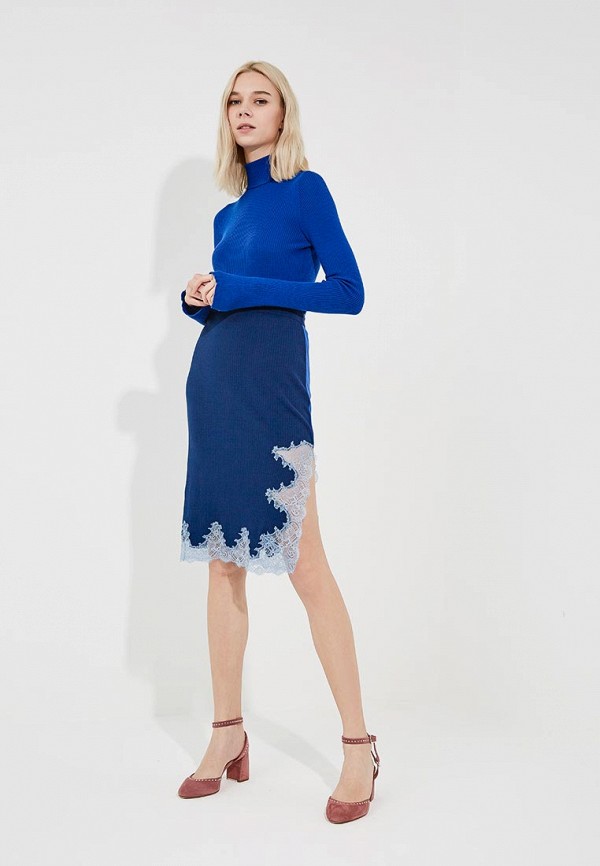Юбка Pinko, цвет: синий, PI754EWZKK95 — купить в интернет-магазине Lamoda