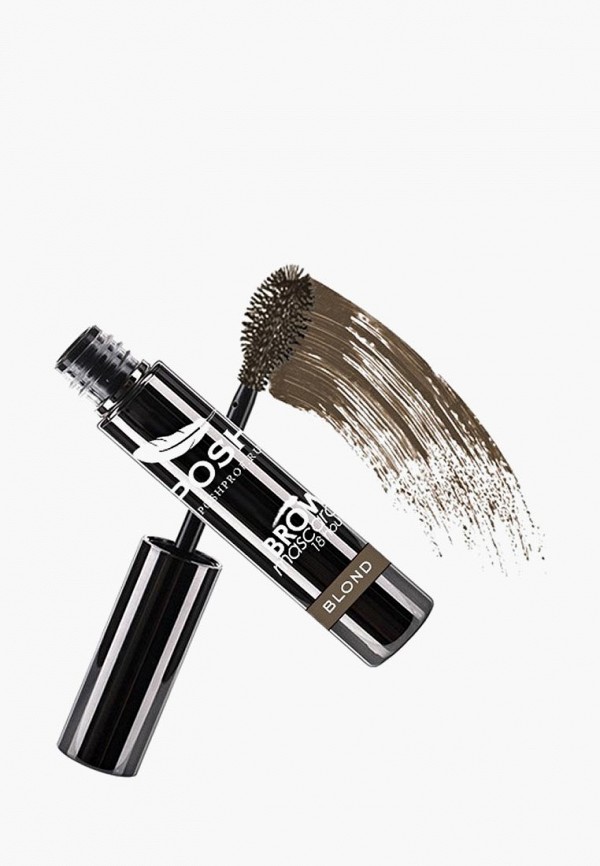 Posh Тушь для бровей - WoW Brow Mascara с укладывающим и фиксирующим эффектом 18 часов Устойчивости, тон Блонд-Ру - фото 1