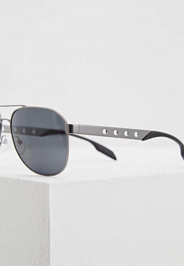 Prada Очки солнцезащитные - 0PR 51RS 7CQ5Z1 - фото 4