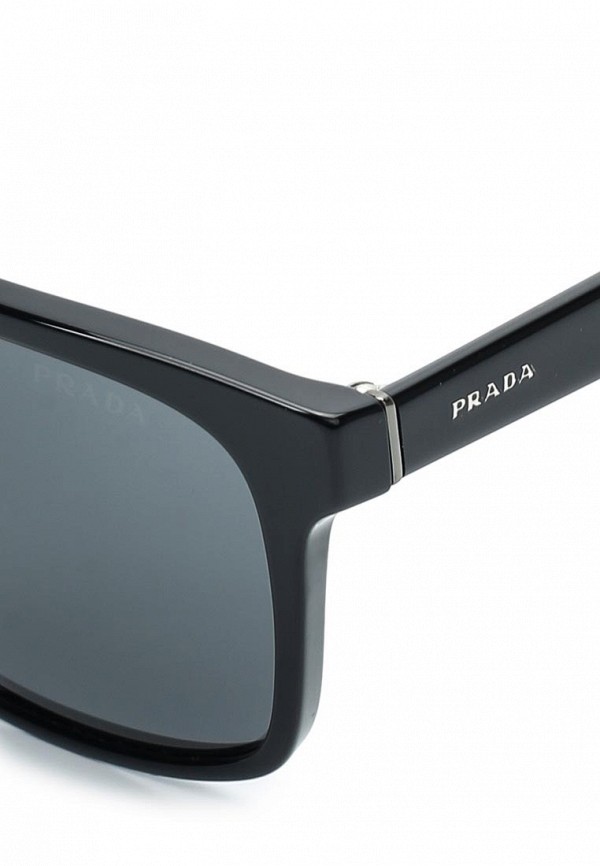 Очки солнцезащитные Prada PR 14TS 1AB5S0, цвет: черный, PR040DMSUK36 —  купить в интернет-магазине Lamoda