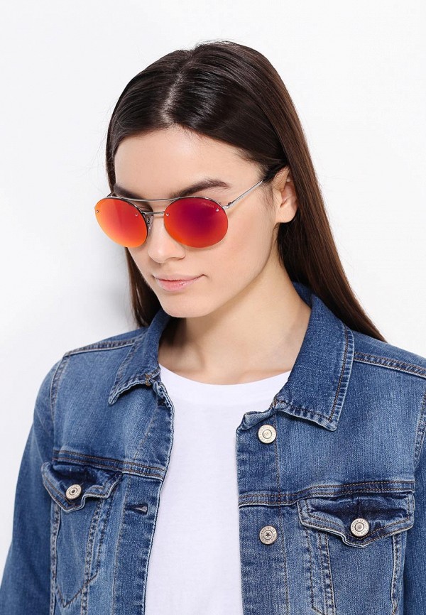 Prada Linea Rossa Очки солнцезащитные - 0PS54RS 5AV5M0 - фото 2