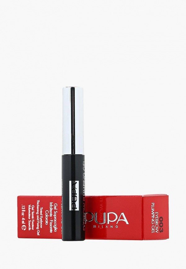 Pupa Гель для бровей - EYEBROW PLUMPING GEL, 003 темно-коричневый - фото 2