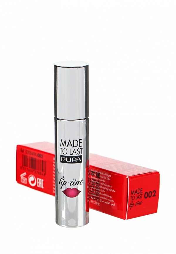 Pupa Тинт для губ - MADE TO LAST LIP TINT, тон 2, "Барби розовый" - фото 2
