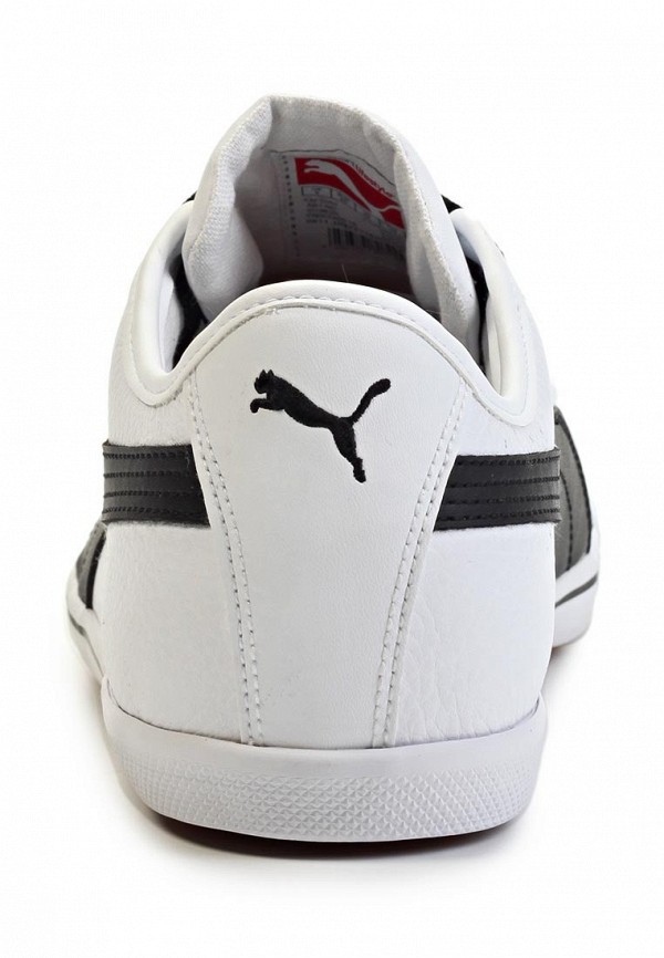 PUMA Кеды - Benecio Leather white-black - фото 2