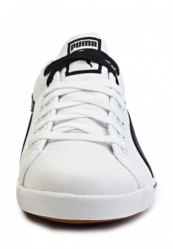PUMA Кеды - Benecio Leather white-black - фото 4