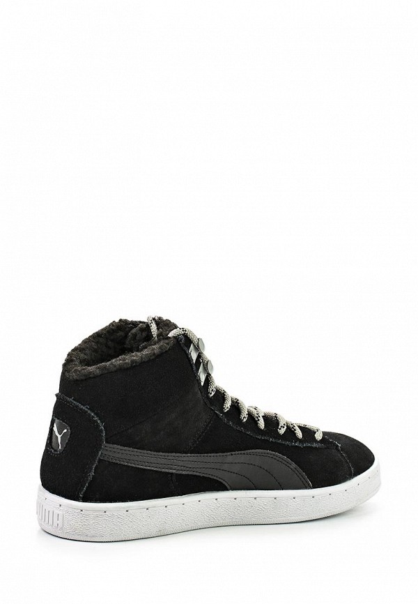 Кеды PUMA Puma 48 Mid Winter, цвет: черный, PU053AUJNH54 — купить в  интернет-магазине Lamoda