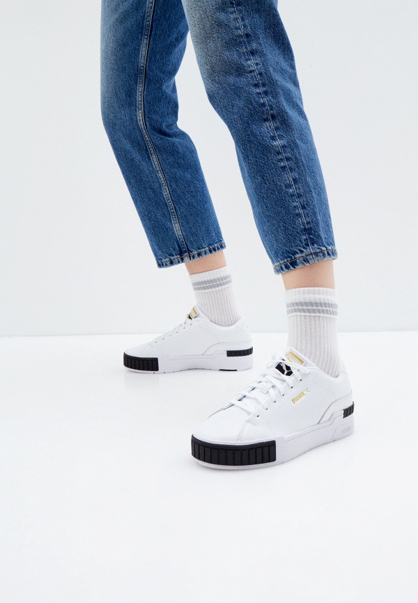 Кеды PUMA Cali Sport Clean Wn's, цвет: белый, PU053AWMREZ5 — купить в  интернет-магазине Lamoda