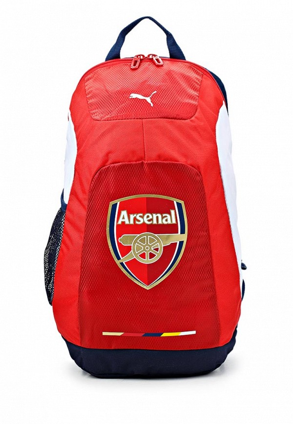 puma graphic red backpack