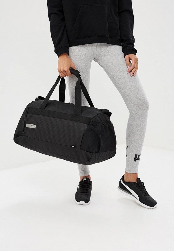 Сумка спортивная PUMA PUMA Vibe Sports Bag, цвет: черный, PU053BUCJHX2 —  купить в интернет-магазине Lamoda
