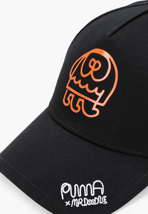 Бейсболка PUMA PUMA X MR DOODLE CAP, цвет черный, PU053CUMUTZ1