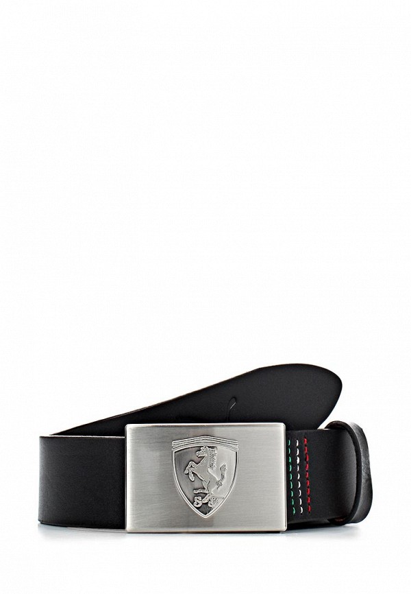 PUMA Ferrari LS Leather Belt PU053DUCVA81 Lamoda