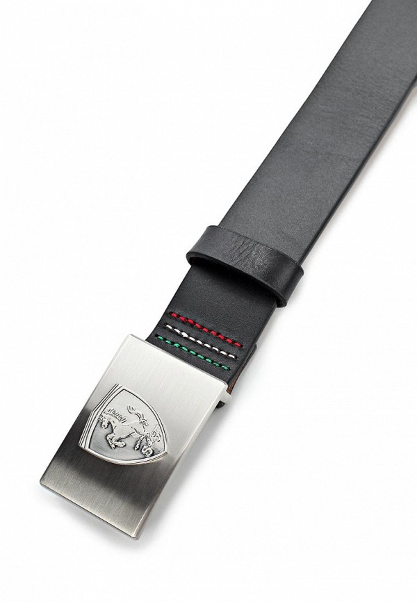 PUMA Ferrari LS Leather Belt PU053DUCVA81 Lamoda