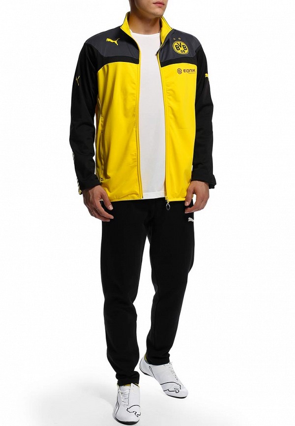 PUMA Олимпийка - BVB Poly Jacket with Sponsor - фото 4
