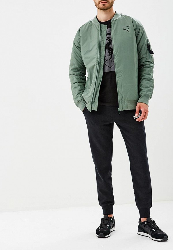Куртка утепленная PUMA Pace Bomber, цвет: хаки, PU053EMCJJL0 — купить в  интернет-магазине Lamoda
