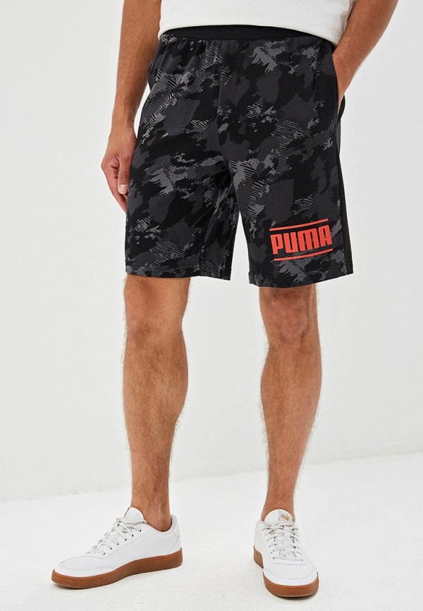 Шорты спортивные PUMA Camo Pack AOP Shorts, цвет: черный, PU053EMFIDZ4 —  купить в интернет-магазине Lamoda