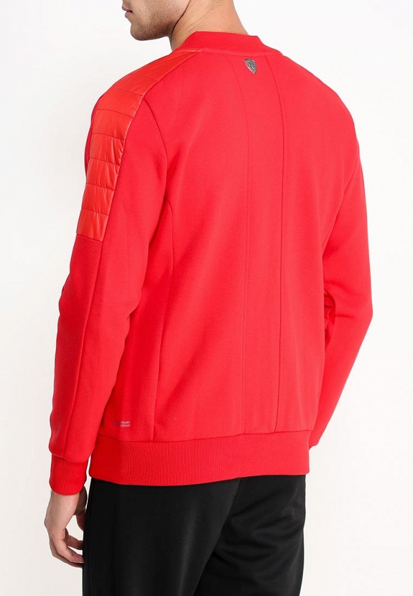 PUMA Олимпийка - Ferrari Sweat Jacket rosso corsa - фото 4