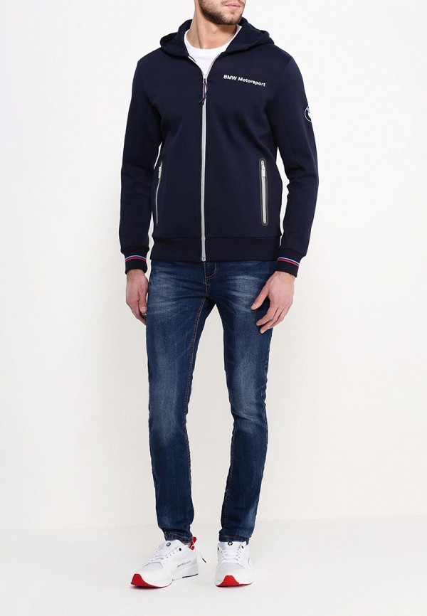 PUMA Толстовка - BMW MSP Bonded Jacket bmw team blue - фото 2