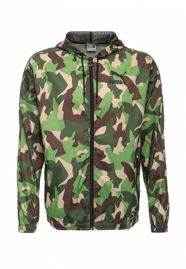 puma camo windbreaker