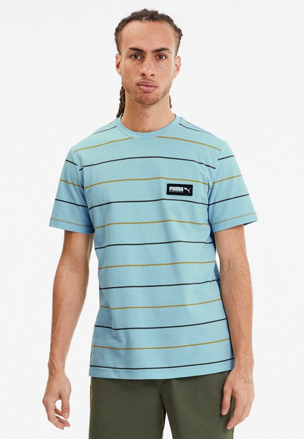PUMA Футболка - FUSION Striped Tee - фото 1