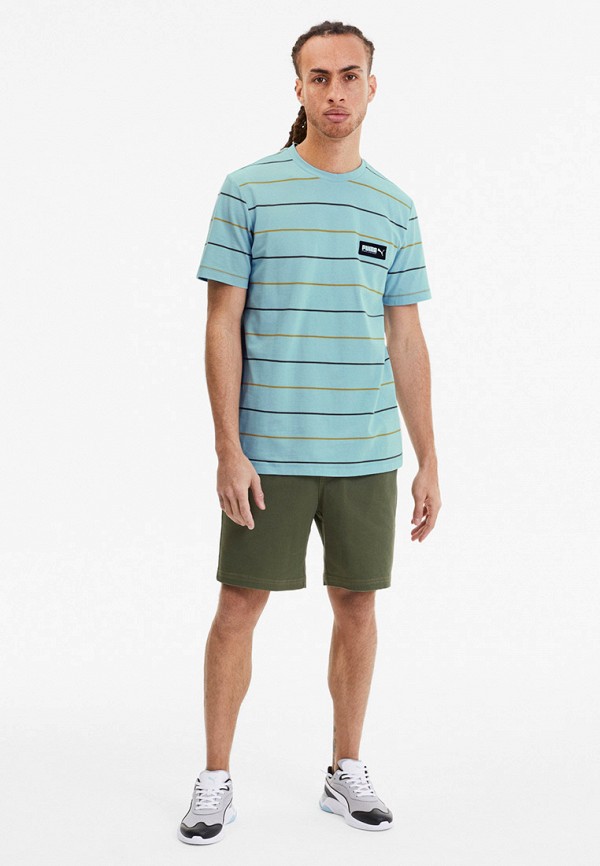PUMA Футболка - FUSION Striped Tee - фото 2