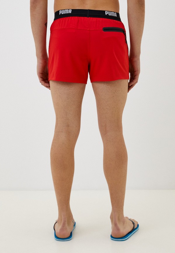 PUMA Шорты для плавания - MEN LOGO SHORT LENGTH SWIM SHORTS 1P - фото 2