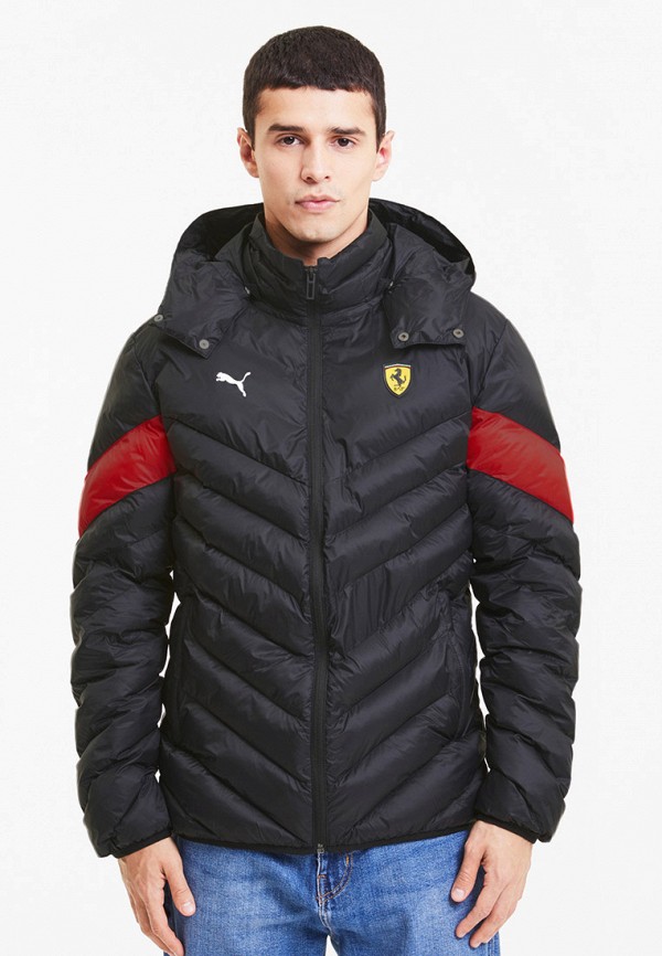 Куртка утепленная PUMA Ferrari Race MCS EcoLite Jkt, цвет: черный