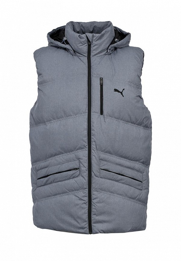 Жилет PUMA CA Style Down Vest grisaille-black-chamb, цвет: серый,  PU053EMLA827 — купить в интернет-магазине Lamoda