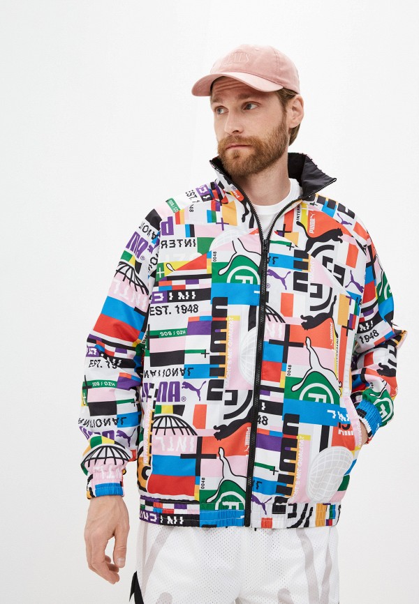 Ветровка PUMA PUMA INTL Lab Track Top WV, цвет: мультиколор, PU053EMMJJL4 —  купить в интернет-магазине Lamoda