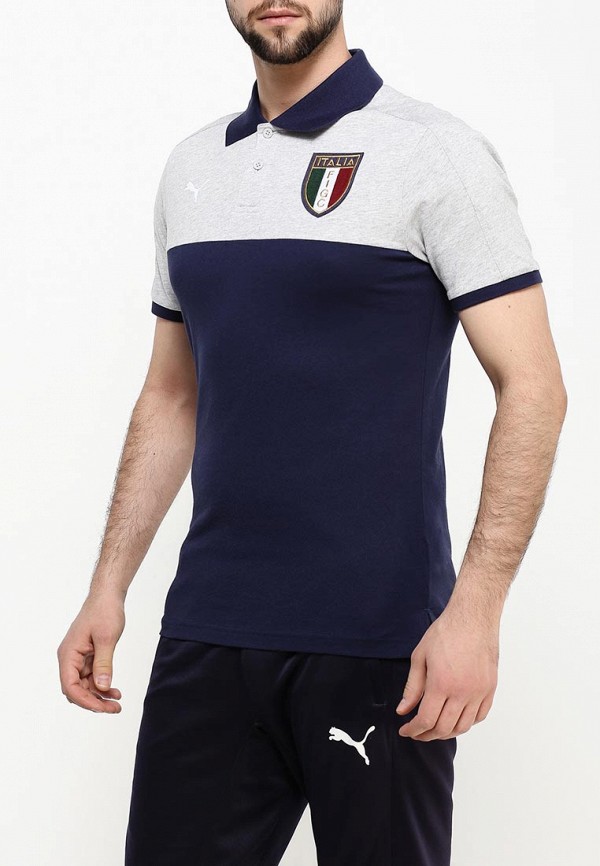 PUMA Поло - FIGC Italia Azzurri Polo - фото 3