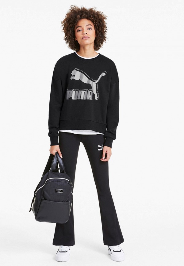 PUMA Свитшот - Classics Logo Metallic Crew - фото 2