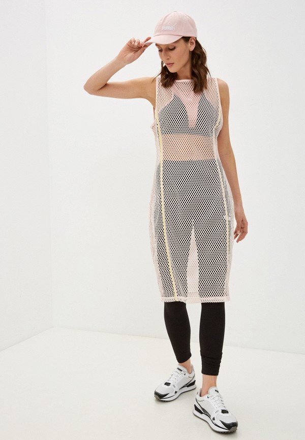 PUMA Evide Mesh Dress PU053EWMJGZ7 Lamoda