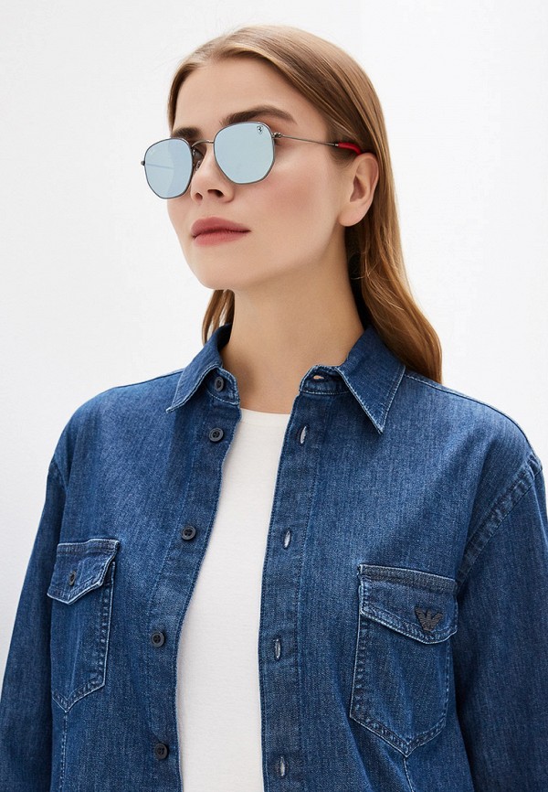 Ray-Ban® Очки солнцезащитные - RB3548NM F00130 Ferrari Collection - фото 6