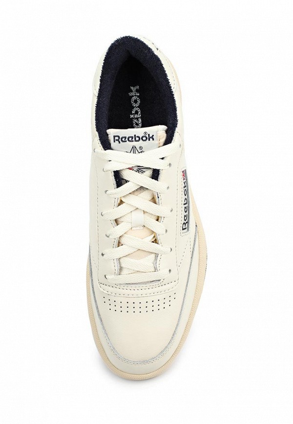 Reebok Classic Кроссовки - CLUB C 85 VINTAGE   CHALK/PPRWHT/NAVY/RE - фото 4