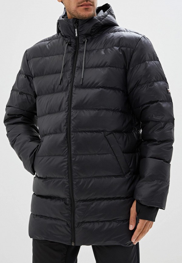 reebok down long jacket