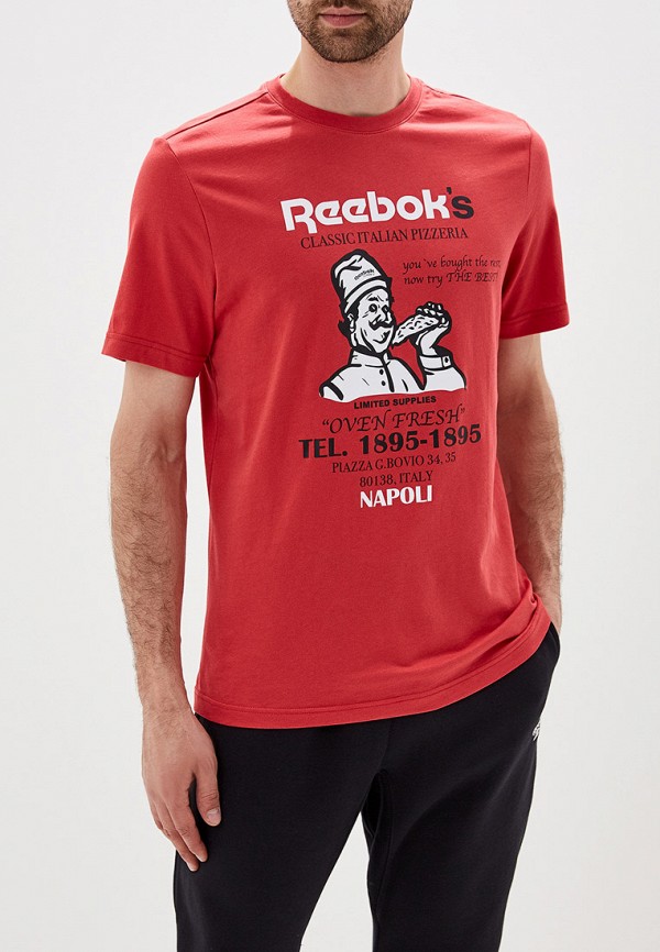 Футболка Reebok Classic CL ITL Pizza TEE купить за в интернет-магазине  Lamoda.ru