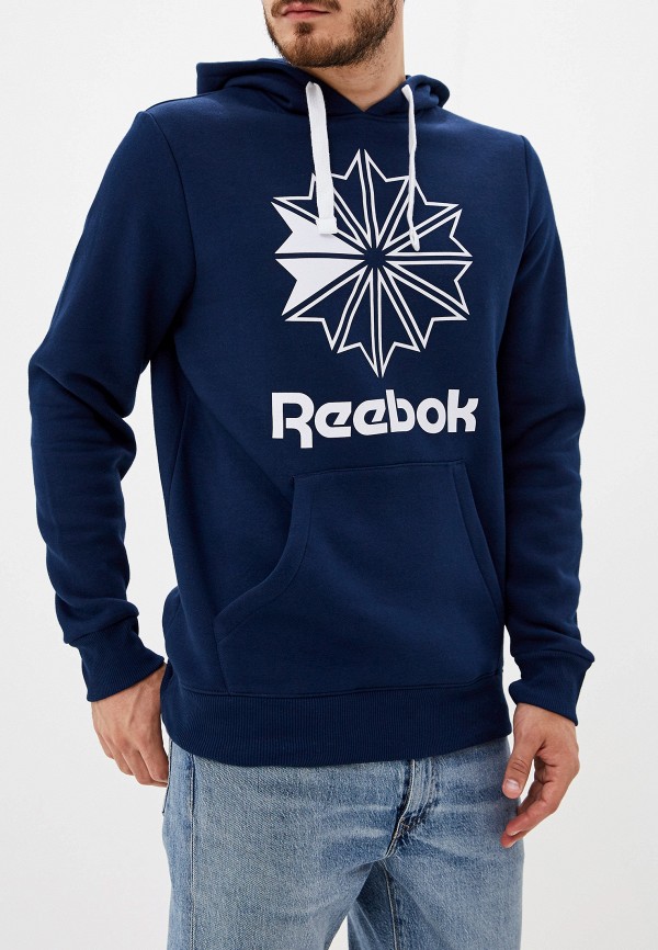 reebok classics big logo hoodie