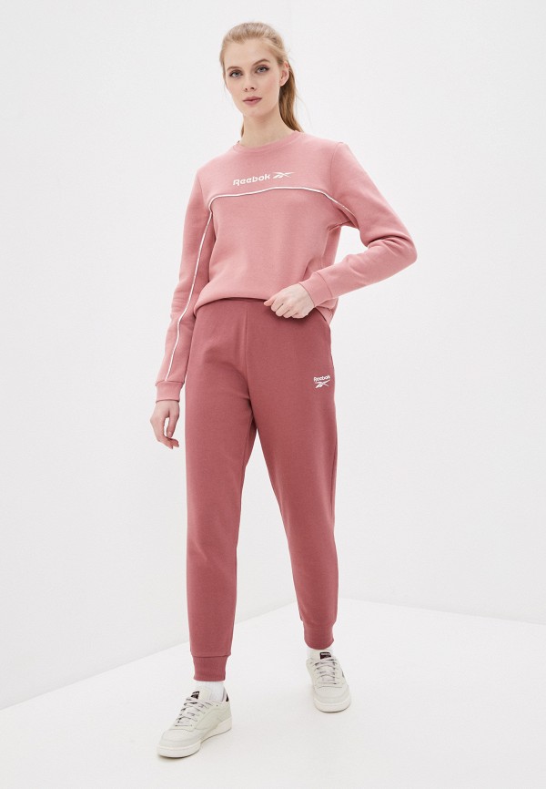 Reebok Брюки спортивные - CL FRENCH T PANT SM LOGO - фото 2