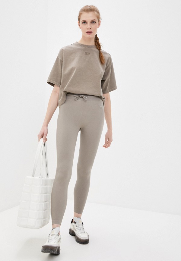 Reebok Леггинсы - CL WDE RIB LEGGING - фото 2