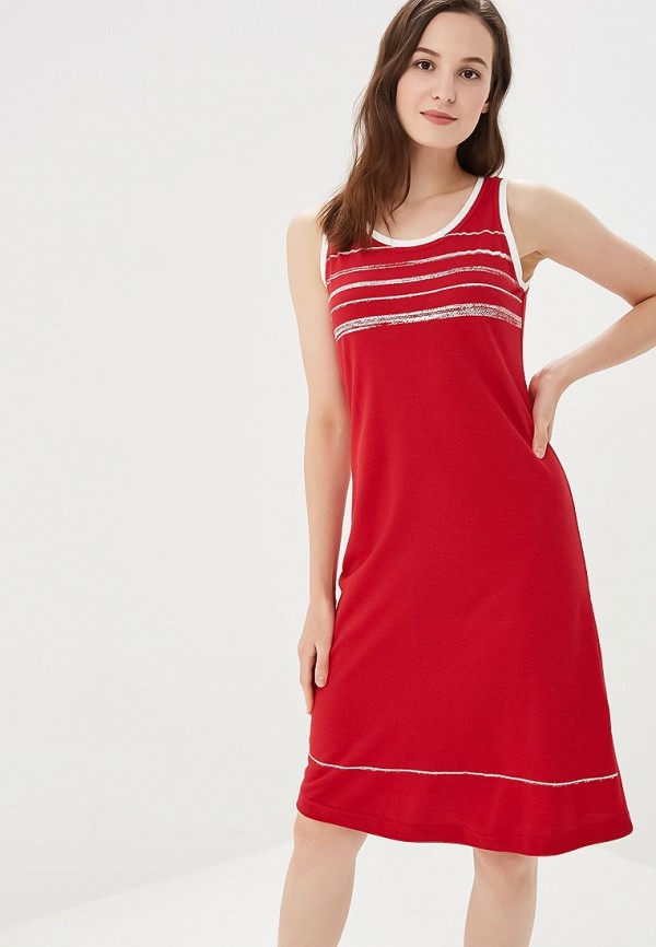 Платье Relax Mode, цвет красный, RE040EWCITV0 — купить в интернет