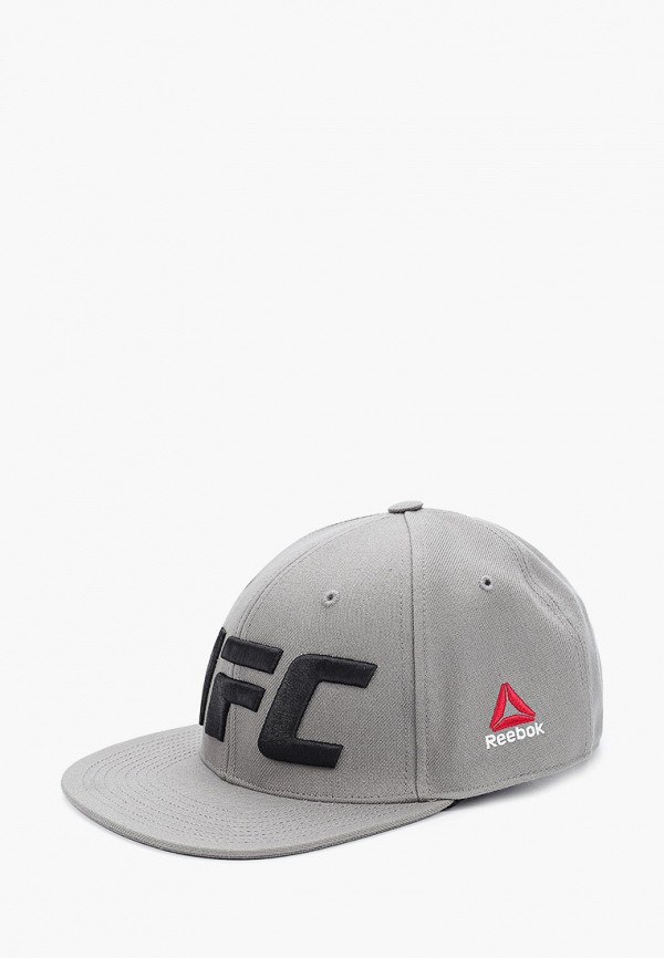 Бейсболка Reebok UFC FLAT PEAK CAP, цвет: серый, RE160CMJBMS4 — купить в  интернет-магазине Lamoda