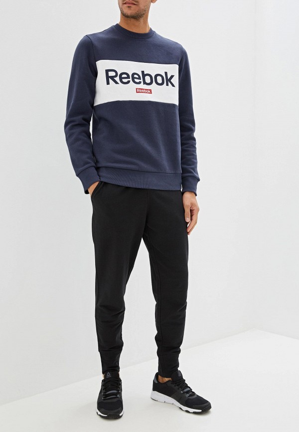 Reebok Брюки спортивные - TE FT JOGGER -LINEAR LOGO - фото 2